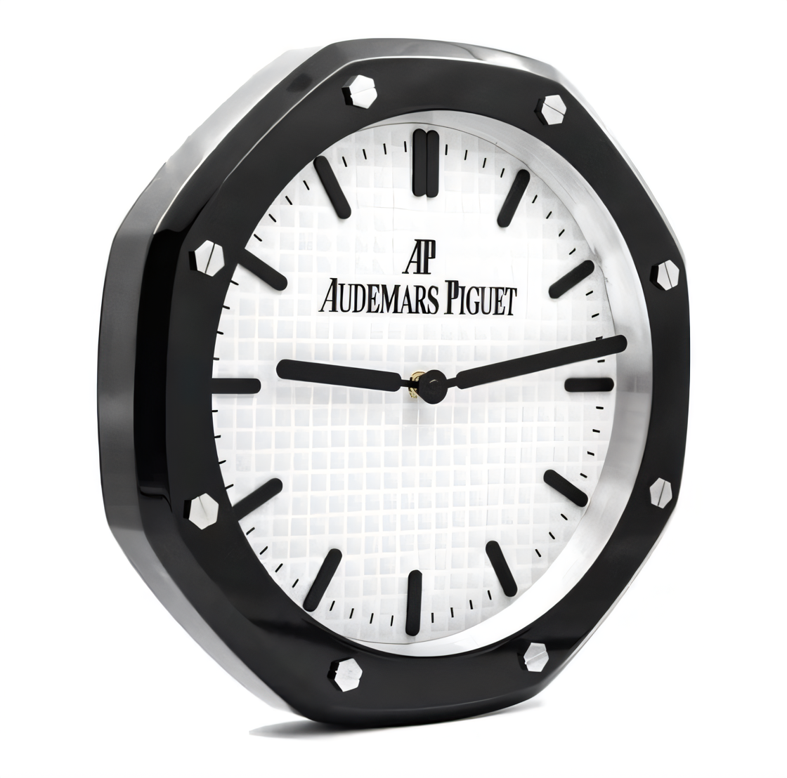 Audemars Piguet Royal Oak Black - White Dial with Black Markers