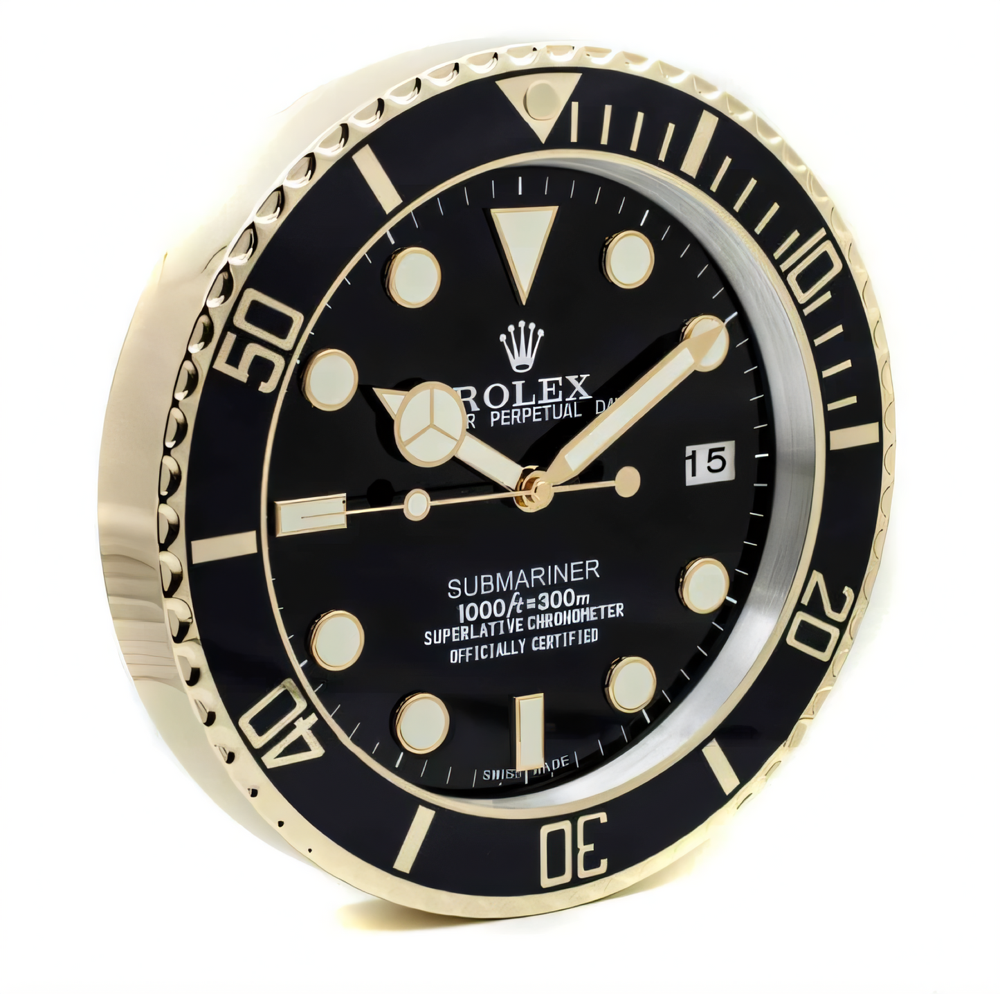 Rolex Submariner | Gold wandklok