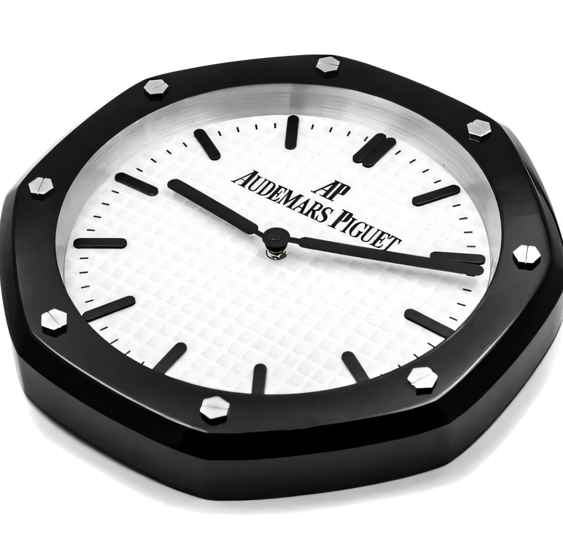 Audemars Piguet Royal Oak Black - White Dial with Black Markers