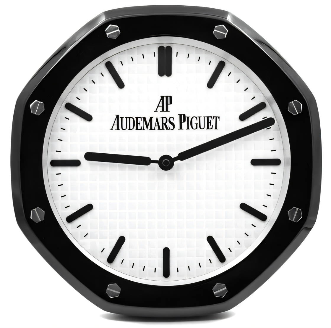 Audemars Piguet Royal Oak Black - White Dial with Black Markers