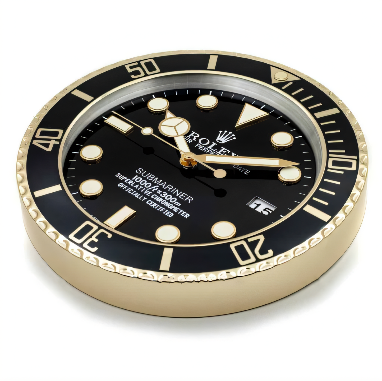 Rolex Submariner | Gold wandklok